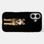 Schwarz 4 Luxe iPhone 16 Mate, Icy Elite Husky Case-Mate iPhone Hülle (Rückseite (Horizontal))