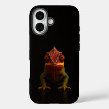 Schwarz 4 Luxe iPhone 16 Mate, Panther Chamäleon