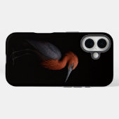 Schwarz 4 Luxe iPhone 16 Mate, Rötlicher Silberrei Case-Mate iPhone Hülle (Rückseite (Horizontal))