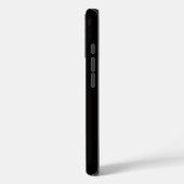 Schwarz 4 Luxe iPhone 16 Mate, Rötlicher Silberrei Case-Mate iPhone Hülle (Rückseite / Links)
