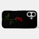 Schwarz 4 Luxe iPhone 16 Mate, Samtrote Rose Case-Mate iPhone Hülle (Rückseite (Horizontal))