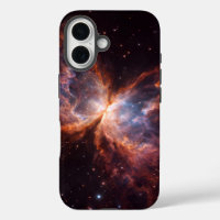Schwarz 4 Luxe iPhone 16 Mate, Schmetterlingsnebel