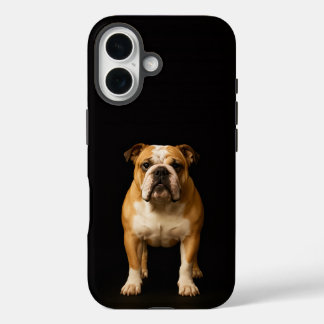 Schwarz 4 Luxe iPhone 16 Mate, Stamina Bulldog Hülle