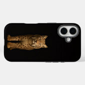 Schwarz 4 Luxe iPhone 16 Mate, Stiller Luchs Case-Mate iPhone Hülle (Rückseite (Horizontal))
