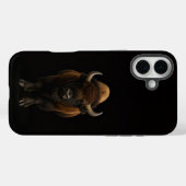 Schwarz 4 Luxe iPhone 16 Plus, Amerikanischer Biso Case-Mate iPhone Hülle (Rückseite (Horizontal))