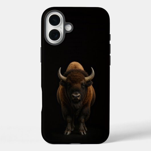 Schwarz 4 Luxe iPhone 16 Plus, Amerikanischer Biso Case-Mate iPhone Hülle (Rückseite)