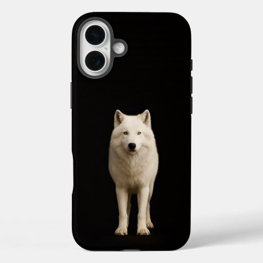 Schwarz 4 Luxe iPhone 16 Plus, Elfenbein Arctic Wo Case-Mate iPhone Hülle (Rückseite)