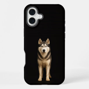 Schwarz 4 Luxe iPhone 16 Plus, Icy Elite Husky Plus Hülle