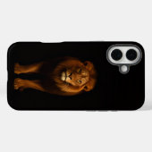 Schwarz 4 Luxe iPhone 16 Plus, Majestätischer Löwe Case-Mate iPhone Hülle (Rückseite (Horizontal))