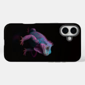 Schwarz 4 Luxe iPhone 16 Plus, Rosa Leguan Case-Mate iPhone Hülle (Rückseite (Horizontal))