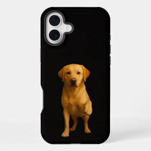 Schwarz 4 Luxe iPhone 16 Plus, Tender Labrador Plus Hülle
