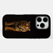 Schwarz 4 Luxe iPhone 16 Pro, Edler Tiger Case-Mate iPhone Hülle (Rückseite (Horizontal))