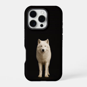 Schwarz 4 Luxe iPhone 16 Pro, Elfenbein-Arktischer Pro Hülle