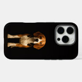 Schwarz 4 Luxe iPhone 16 Pro, freundlicher Beagle Case-Mate iPhone Hülle (Rückseite (Horizontal))