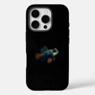 Schwarz 4 Luxe iPhone 16 Pro, Mandarin-Dragonet Pro Hülle