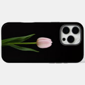 Schwarz 4 Luxe iPhone 16 Pro Max, Blush Pink Tulpe Case-Mate iPhone Hülle (Rückseite (Horizontal))