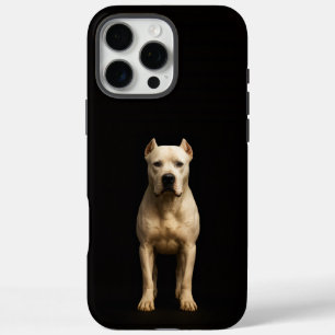 Schwarz 4 Luxe iPhone 16 Pro Max Bold Dogo Argenti Hülle