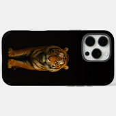 Schwarz 4 Luxe iPhone 16 Pro Max, Edler Tiger Case-Mate iPhone Hülle (Rückseite (Horizontal))