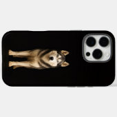 Schwarz 4 Luxe iPhone 16 Pro Max, Icy Elite Husky Case-Mate iPhone Hülle (Rückseite (Horizontal))