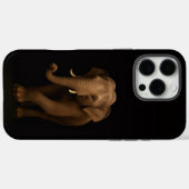 Schwarz 4 Luxe iPhone 16 Pro Max, Indischer Elefan Case-Mate iPhone Hülle (Rückseite (Horizontal))