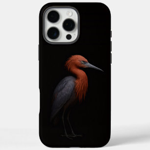 Schwarz 4 Luxe iPhone 16 Pro Max, Reddish Egret Max Hülle