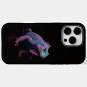 Schwarz 4 Luxe iPhone 16 Pro Max, Rosa Leguan Case-Mate iPhone Hülle (Rückseite (Horizontal))