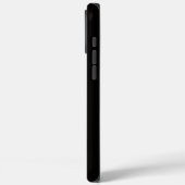 Schwarz 4 Luxe iPhone 16 Pro Max, stilvolles Herme Case-Mate iPhone Hülle (Rückseite / Links)