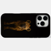 Schwarz 4 Luxe iPhone 16 Pro Max, wilde Tüpfelhyän Case-Mate iPhone Hülle (Rückseite (Horizontal))