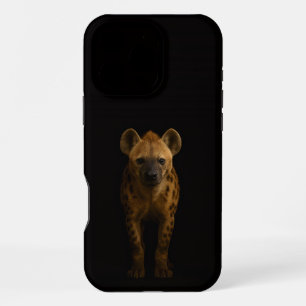 Schwarz 4 Luxe iPhone 16 Pro Max, wilde Tüpfelhyän Max Hülle