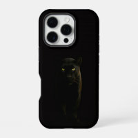 Schwarz 4 Luxe iPhone 16 Pro, Schwarzer Panther