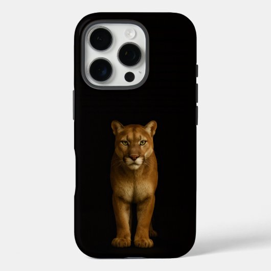 Schwarz 4 Luxe iPhone 16 Pro, Stiller Prime Puma Case-Mate iPhone Hülle (Rückseite)