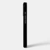 Schwarz 4 Luxe iPhone 16 Pro, Violetter Seepferdch Case-Mate iPhone Hülle (Rückseite / Links)