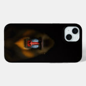 Schwarz 4 Luxe, Mandrillaffe Case-Mate iPhone Hülle (Rückseite (Horizontal))