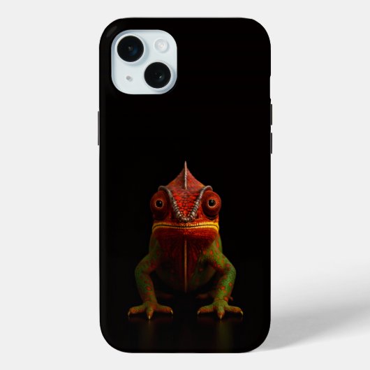 Schwarz 4 Luxe, Panther Chamäleon Case-Mate iPhone Hülle (Rückseite)