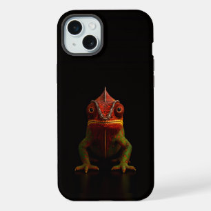 Schwarz 4 Luxe, Panther Chamäleon iPhone 15 Plus Hülle