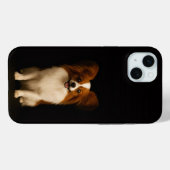 Schwarz 4 Luxe, Refined Papillon iPhone 15 Plus Case-Mate iPhone Hülle (Rückseite (Horizontal))
