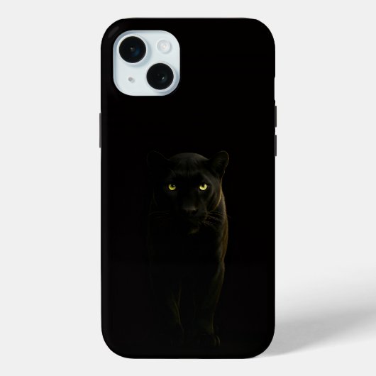 Schwarz 4 Luxe, Schwarzer Panther iPhone 15 Plus Case-Mate iPhone Hülle (Rückseite)
