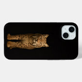 Schwarz 4 Luxe, Silent Lynx iPhone 15 Plus Case-Mate iPhone Hülle (Rückseite (Horizontal))
