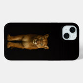 Schwarz 4 Luxe, Silent Prime Puma iPhone 15 Plus Case-Mate iPhone Hülle (Rückseite (Horizontal))
