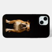 Schwarz 4 Luxe, Stamina Bulldog iPhone 15 Plus Case-Mate iPhone Hülle (Rückseite (Horizontal))