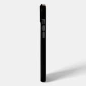 Schwarz 4 Luxe, stilvoller Hermelin iPhone 15 Plus Case-Mate iPhone Hülle (Rückseite / Links)