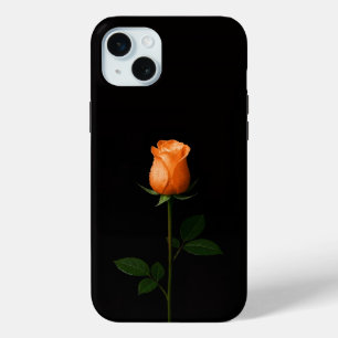 Schwarz 4 Luxe, Sunset Orange Rose iPhone 15 Plus Case-Mate iPhone Hülle
