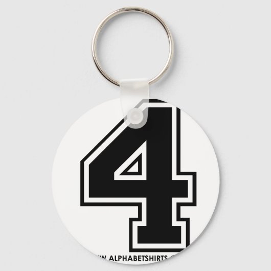Schwarz 4 schlüsselanhänger (Vorderseite)