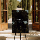 Schwarz-Acryl-Probe-Dinner Begrüßungszeichen Acrylschild