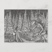 Schwarz als Nacht Postkarte (Vorderseite)