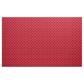 Schwarz auf Red A-10 Warthog Attack Jet Muster Stoff (Yard (91,4 cm))