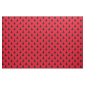 Schwarz auf Red Strike Eagle Fighter Jet Muster Stoff (Fat Quarter (45,7 x 55,9 cm))