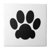 Schwarz auf Weiß drucken Fliese (Vorderseite)