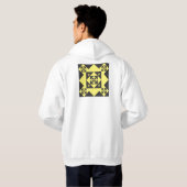 schwarz auf weiß hoodie (Schwarz voll)