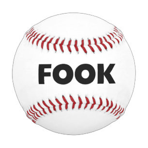 Schwarz auf weißem Baseball